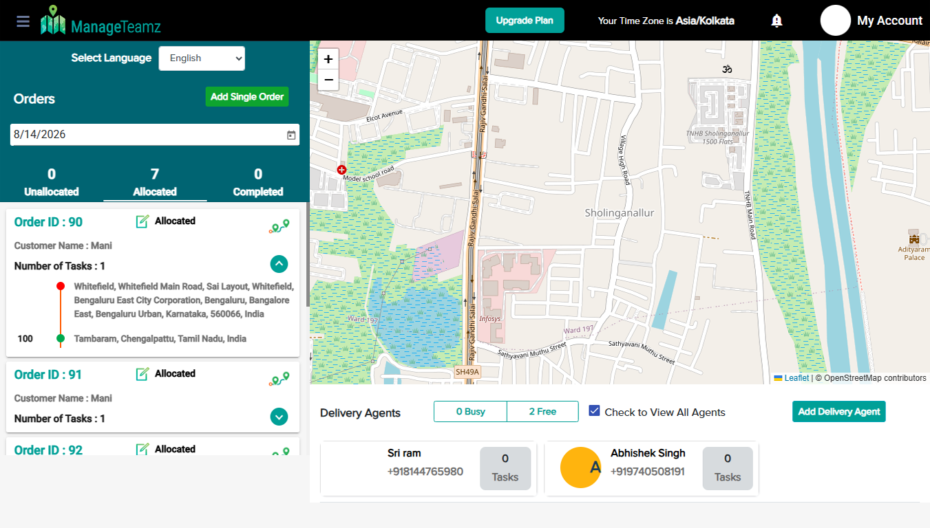 Delivery Management Made Effortless