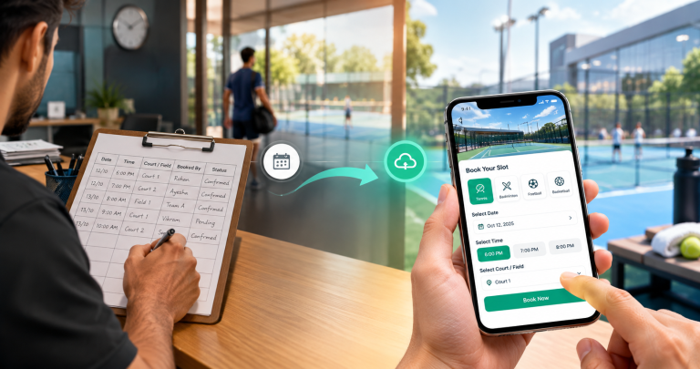 Why Sports Facilities Are Switching From Manual Bookings to Online Booking Software